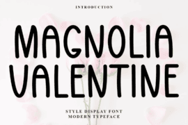 Magnolia Valentine Font