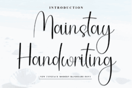 Mainstay Handwriting Font