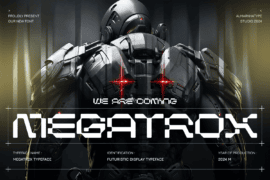 Megatrox Font