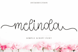 Melinda Wedding Font
