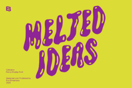 Melted Ideas Font