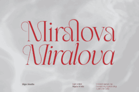 Miralova Font Family