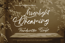 Moonlight Dreaming Free Font