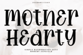 Mother Hearty Font