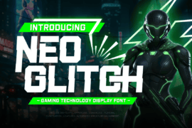 Neo Glitch Trial Font