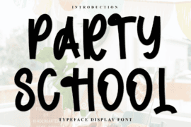 Party School Font