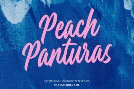Peach Panturas Font