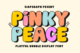 Pinky Peace Font