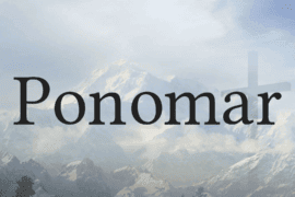 Ponomar Font