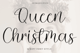 Queen Christmas Font