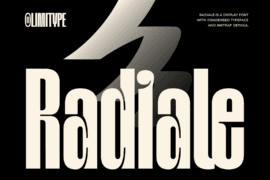 Radiale Font