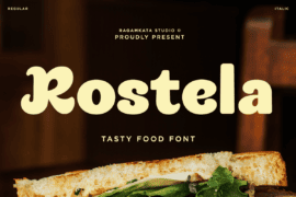 Rostela Demo Font