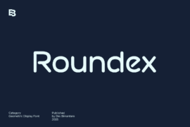 Roundex Font