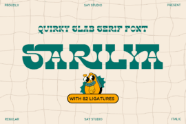 SarilyaDEMO Font