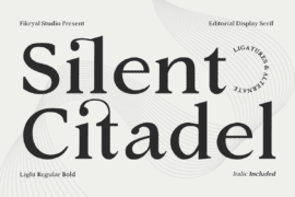 Silent Citadel Font Family