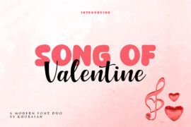 Song of Valentine Font Family