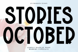 Stories October Font