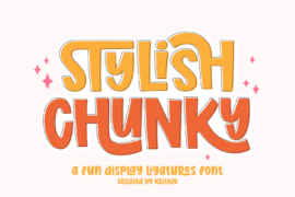Stylish Chunky Font