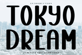 Tokyo Dream Font
