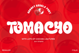 Tomacho DEMO Font Family
