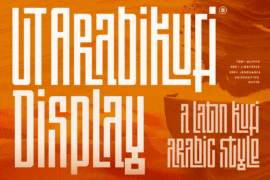 UT Arabikufi Display Demo Font
