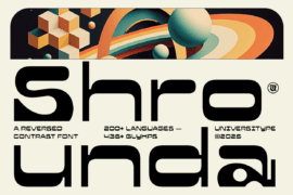 UT Shrounda Demo Font