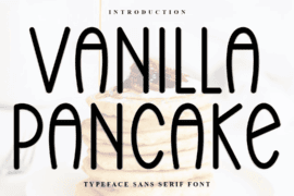Vanilla Pancake Font