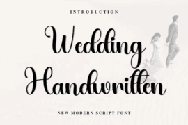 Wedding Handwritten Font
