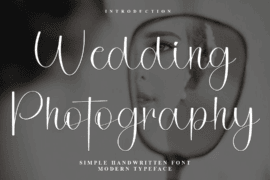 Wedding Photography Font