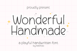 Wonderful Handmade Free Font