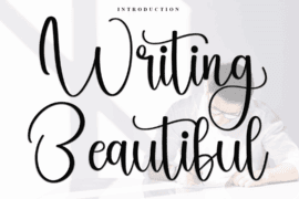 Writing Beautiful Font