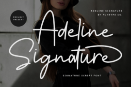 Adeline Signature Font