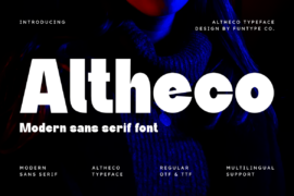 Altheco Font