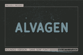 Alvagen Font
