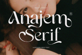 Anajem Serif Font Family