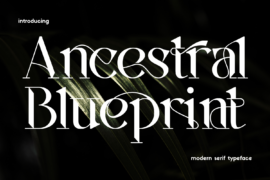 Ancestral Blueprint Demo Font