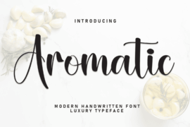 Aromatic Font
