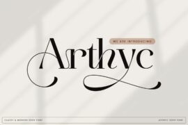 Arthyc Font