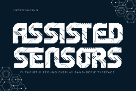 ASSISTED SENSORS DEMO Font