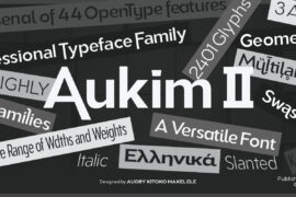Aukim II Font Family