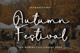 Autumn Festival Font