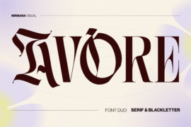 Avore Demo Font