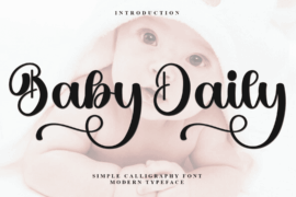 Baby Daily Font