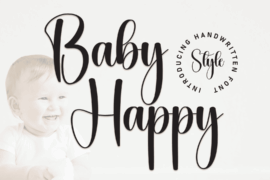 Baby Happy Font