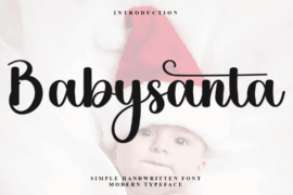 Babysanta Font