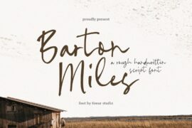 Barton Miles Font
