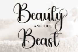 Beauty Beast Font