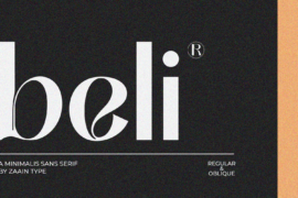 Beli Font Family