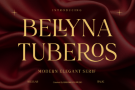 Bellyna Tuberos Demo Font