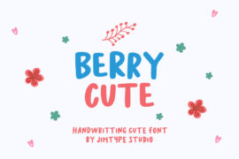 Berry Cute DEMO Font